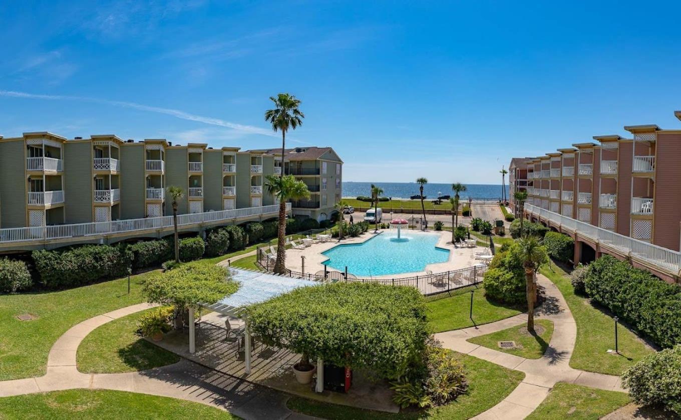 شقة Beautiful Ocean Views At The Victorian غالفيستون، تكساس المظهر الخارجي الصورة